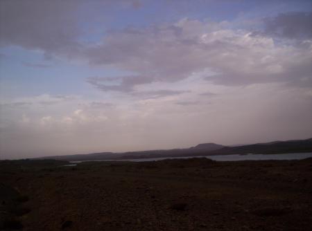 Magnifique lac pres de Ouazazate
