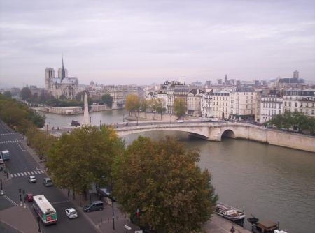 Belle vue sur Notre Dame de Paris.