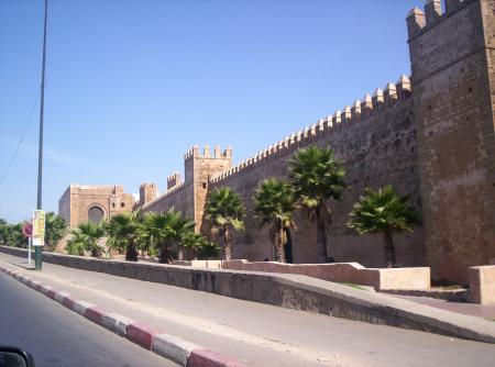 Murailles à Rabat