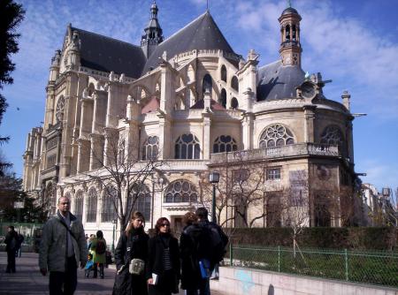 Saint Eustache. Forum des Halles