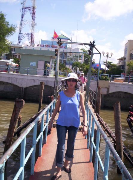 Embarquement pour un petit tour des iles.