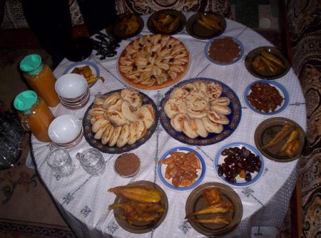Repas de Ramadan. Miam miam..Merci Mi !