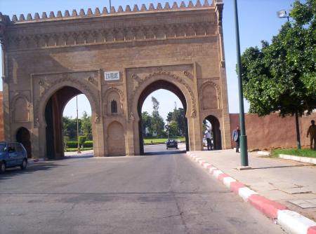 Une des portes de la ville de Rabat.