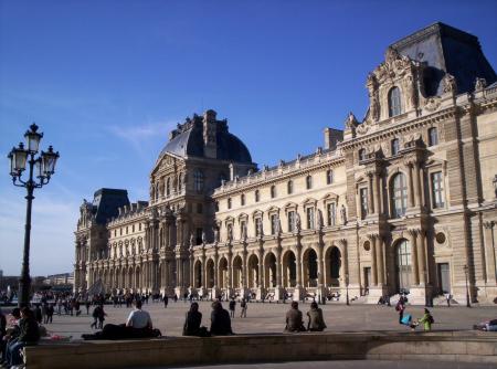 Une des ailes du Louvre